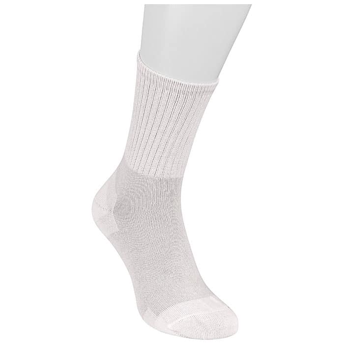 Silber_Diabetikersocke_ohne_Gummi_Best4Feet_weiss 312M - silvery-white