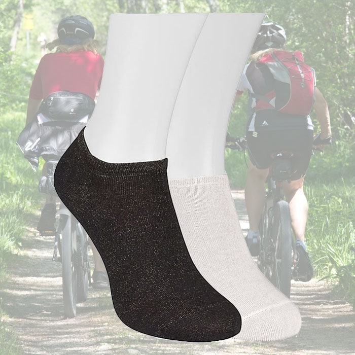 Kurze Fahrrad Socken 2 Paar