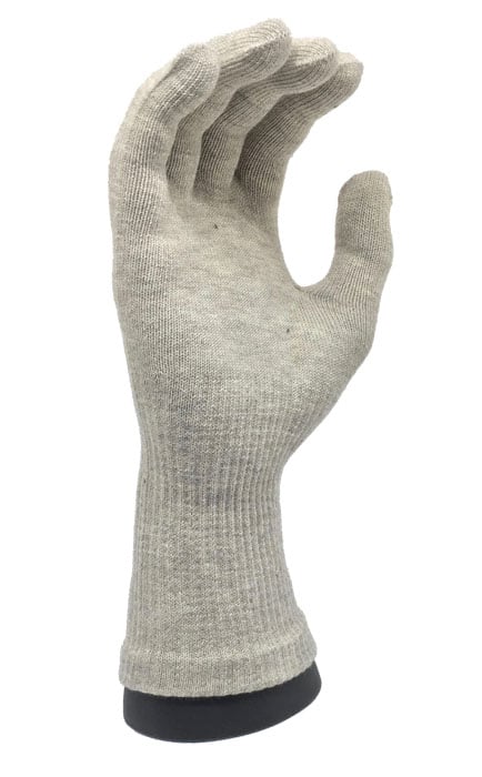 Silber_Handschuhe_2_Paar_extra_lang_Best4Hand Raynaud Handschuh nahtlos Baumwolle/Silber extra lang 2 Paar
