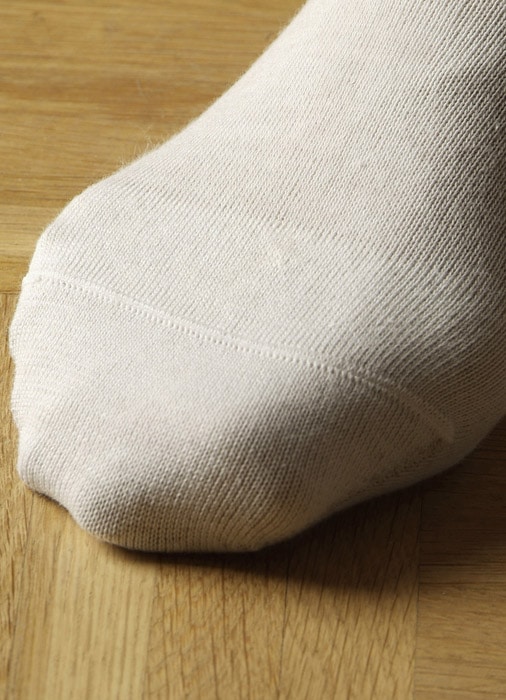 Silber_Diabetikersocke_ohne_Gummi_Flachnaht_Best4Feet