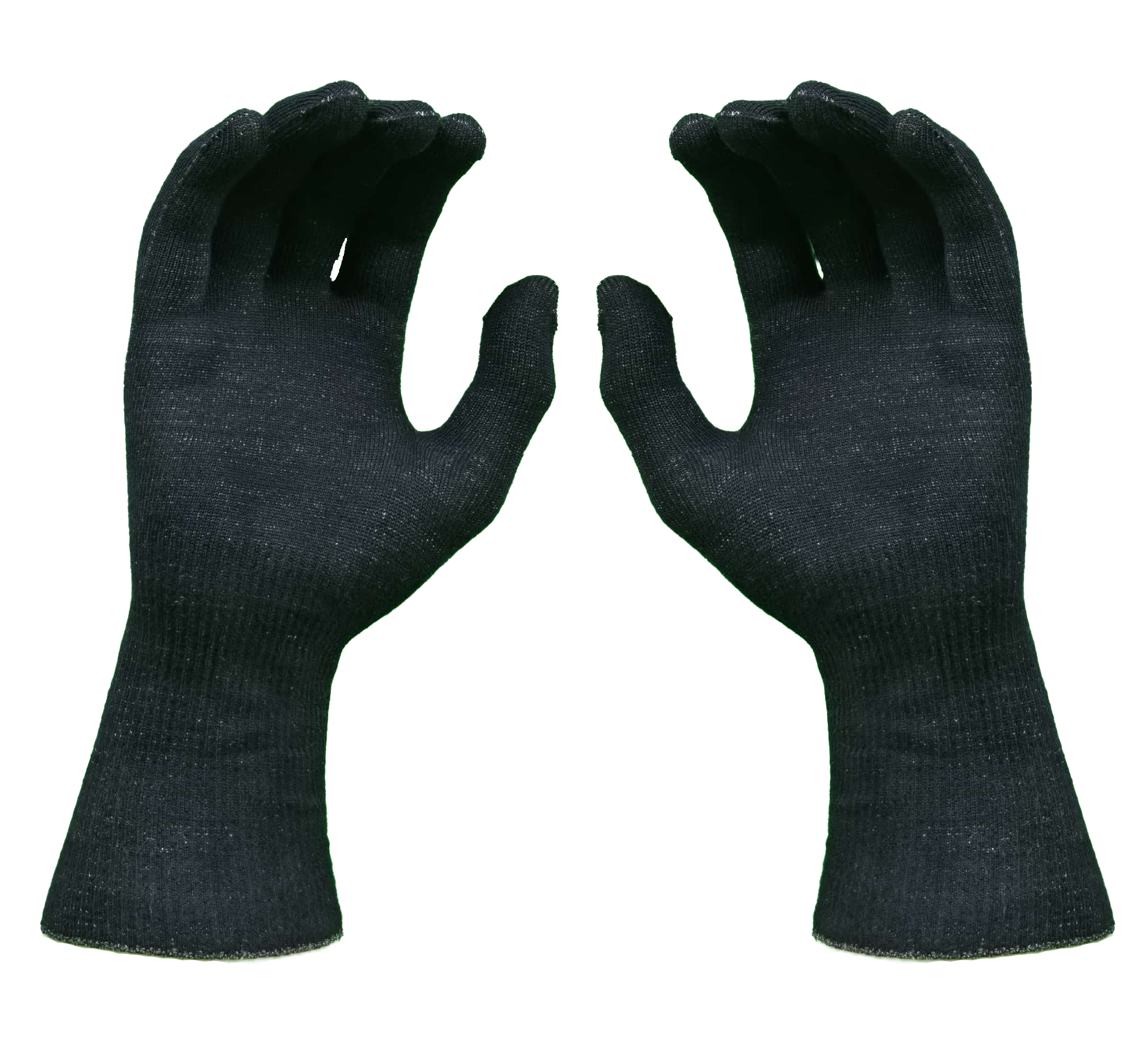 Silber Viskose Handschuhe langer Arm | Best4Hand
