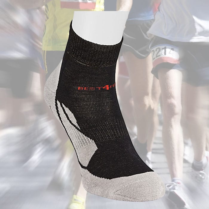 Laufsocken_Black